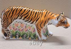 Royal Crown Derby Feline collection. Certs. Gold Stop. Boxes