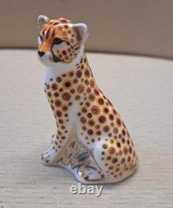 Royal Crown Derby Feline collection. Certs. Gold Stop. Boxes