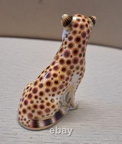 Royal Crown Derby Feline collection. Certs. Gold Stop. Boxes