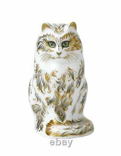 Royal Crown Derby Fifi The Cat Paperweight New 1st Quality Boxed