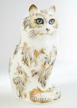 Royal Crown Derby Fifi The Cat Paperweight New 1st Quality Boxed