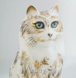 Royal Crown Derby Fifi The Cat Paperweight New 1st Quality Boxed