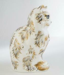 Royal Crown Derby Fifi The Cat Paperweight New 1st Quality Boxed