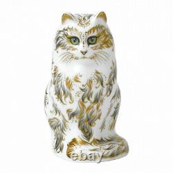 Royal Crown Derby Fifi the Cat Paperweight