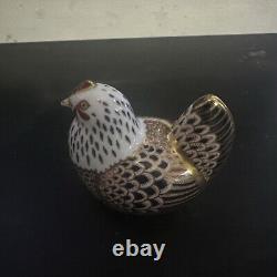 Royal Crown Derby Figurine Chicken