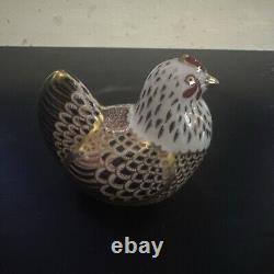 Royal Crown Derby Figurine Chicken