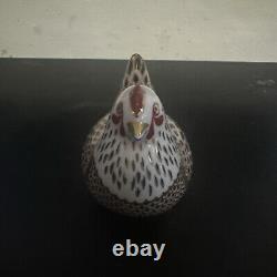 Royal Crown Derby Figurine Chicken