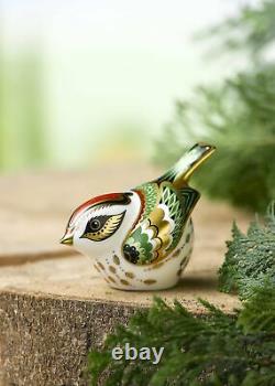 Royal Crown Derby Firecrest Bird Paperweight New 1st Quality Boxed