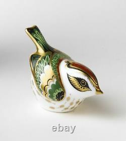 Royal Crown Derby Firecrest Bird Paperweight New 1st Quality Boxed