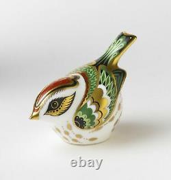 Royal Crown Derby Firecrest Bird Paperweight New 1st Quality Boxed