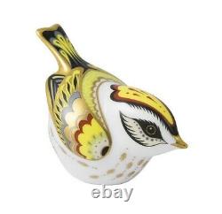 Royal Crown Derby Flamecrest Vibrant Retro Bird Paperweight New'1st' Boxed