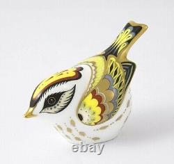 Royal Crown Derby Flamecrest Vibrant Retro Bird Paperweight New'1st' Boxed