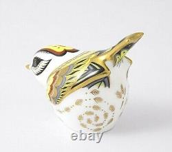 Royal Crown Derby Flamecrest Vibrant Retro Bird Paperweight New'1st' Boxed