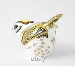 Royal Crown Derby Flamecrest Vibrant Retro Bird Paperweight New'1st' Boxed