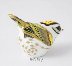 Royal Crown Derby Flamecrest Vibrant Retro Bird Paperweight New'1st' Boxed