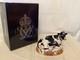 Royal Crown Derby Friesian Cow Buttercup Paperweight