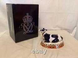 Royal Crown Derby Friesian Cow Buttercup Paperweight