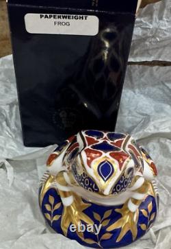 Royal Crown Derby Frog