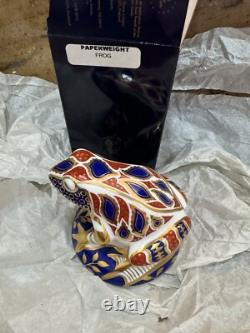 Royal Crown Derby Frog