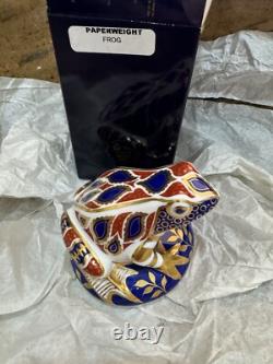 Royal Crown Derby Frog