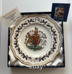 Royal Crown Derby Gadroon Plate Diamond Jubilee Ltd Edition New in Box