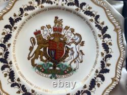 Royal Crown Derby Gadroon Plate Diamond Jubilee Ltd Edition New in Box