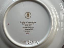 Royal Crown Derby Gadroon Plate Diamond Jubilee Ltd Edition New in Box