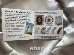 Royal Crown Derby Gadroon Plate Diamond Jubilee Ltd Edition New in Box