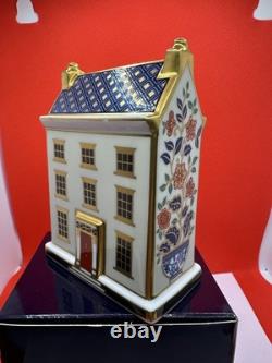 Royal Crown Derby Georgian Townhouse 2001 1st Quality. Boxed