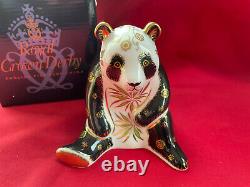Royal Crown Derby, Giant Panda As NewithBoxed