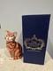 Royal Crown Derby Ginger Tom Cat Paperweight