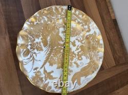 Royal Crown Derby Gold Aves 1 Tier Cake Stand 1st Quality No Box