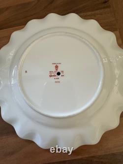 Royal Crown Derby Gold Aves 1 Tier Cake Stand 1st Quality No Box