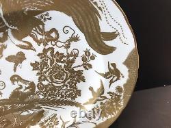 Royal Crown Derby Gold Aves 26.5 cm Dinner Plate-First Quality