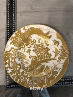 Royal Crown Derby Gold Aves 27cm Dinner Plate