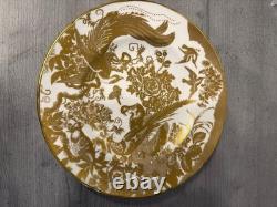 Royal Crown Derby Gold Aves 27cm Dinner Plate