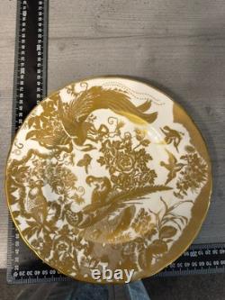Royal Crown Derby Gold Aves 27cm Dinner Plate