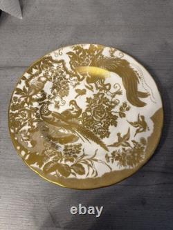 Royal Crown Derby Gold Aves 27cm Dinner Plate