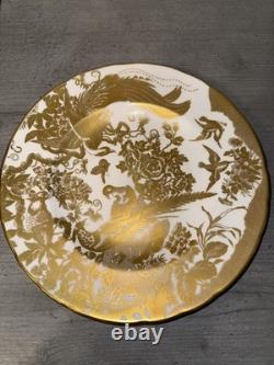 Royal Crown Derby Gold Aves 27cm Dinner Plate