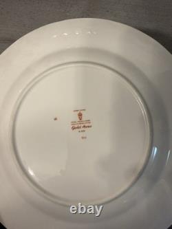 Royal Crown Derby Gold Aves 27cm Dinner Plate
