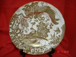 Royal Crown Derby Gold Aves A 1235 New Dinner Plate 10.1/2-