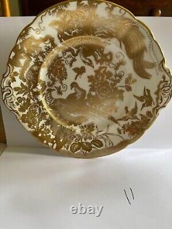 Royal Crown Derby Gold Aves Bread & Butter Plate 1st Perfect XL 1977 #11