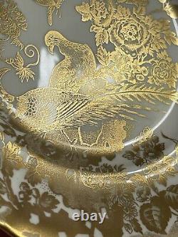 Royal Crown Derby Gold Aves Bread & Butter Plate 1st Perfect XL 1977 #11