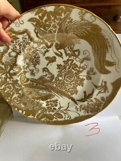 Royal Crown Derby Gold Aves Bread & Butter Plate 1st Perfect XL 1977 #11