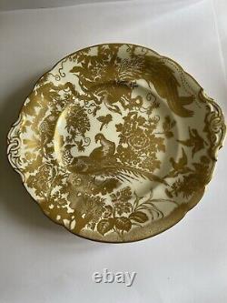 Royal Crown Derby Gold Aves Bread & Butter Plate 1st Perfect XL 1977 #11