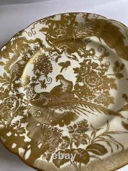 Royal Crown Derby Gold Aves Bread & Butter Plate 1st Perfect XL 1977 #11