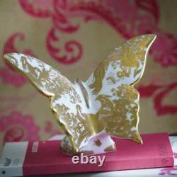 Royal Crown Derby Gold Aves Butterfly paperweight 1st Quality