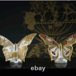 Royal Crown Derby Gold Aves Butterfly paperweight 1st Quality