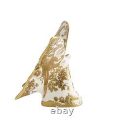 Royal Crown Derby Gold Aves Butterfly paperweight 1st Quality