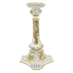 Royal Crown Derby Gold Aves Candlestick 1st Quality